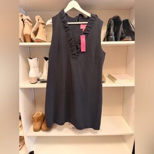 Lilly Pulitzer Onyx Dress with Ruffle Detail